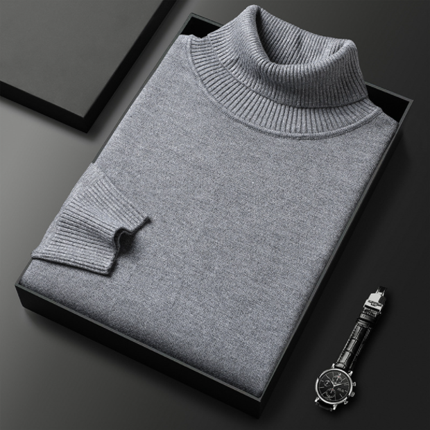 Zack - Camisola de gola alta em caxemira