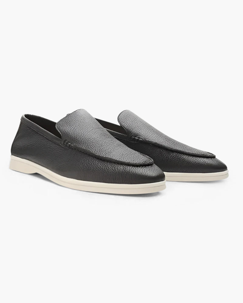 Mocassins em pele de vaca Old Money