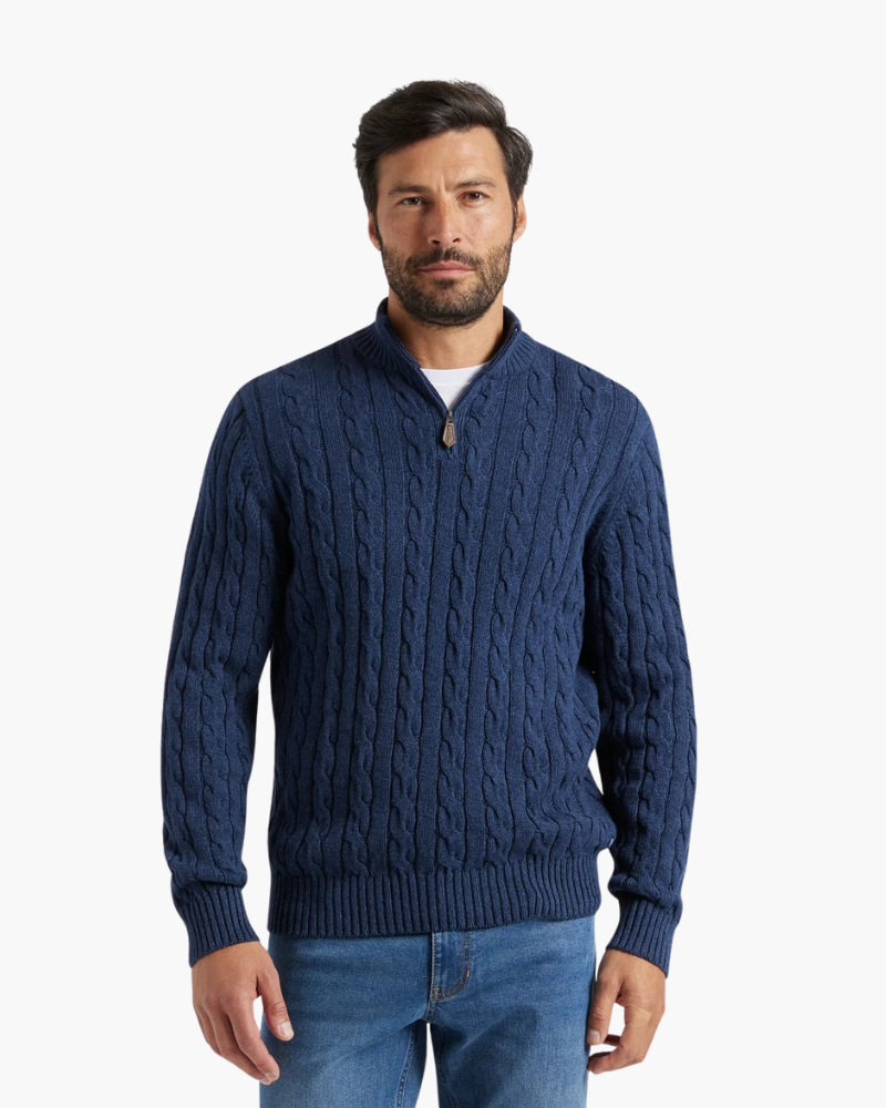Camisola Verbier com meio fecho