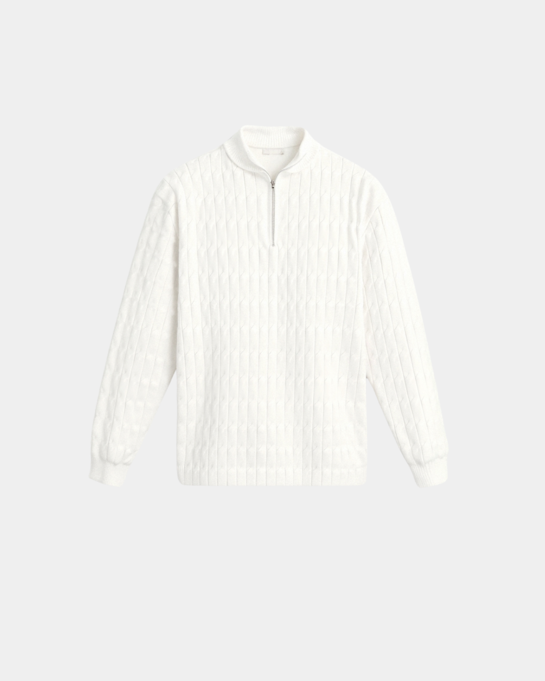 Camisola com fecho de correr e cabo Quiet Luxury