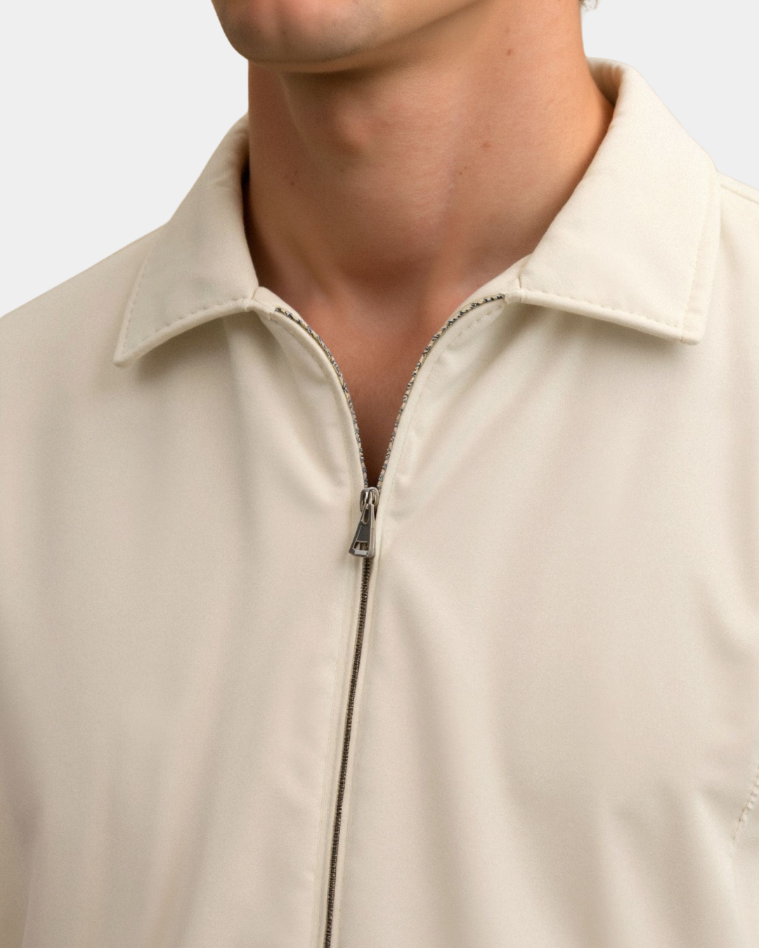 Casaco com gola polo clássico moderno premium