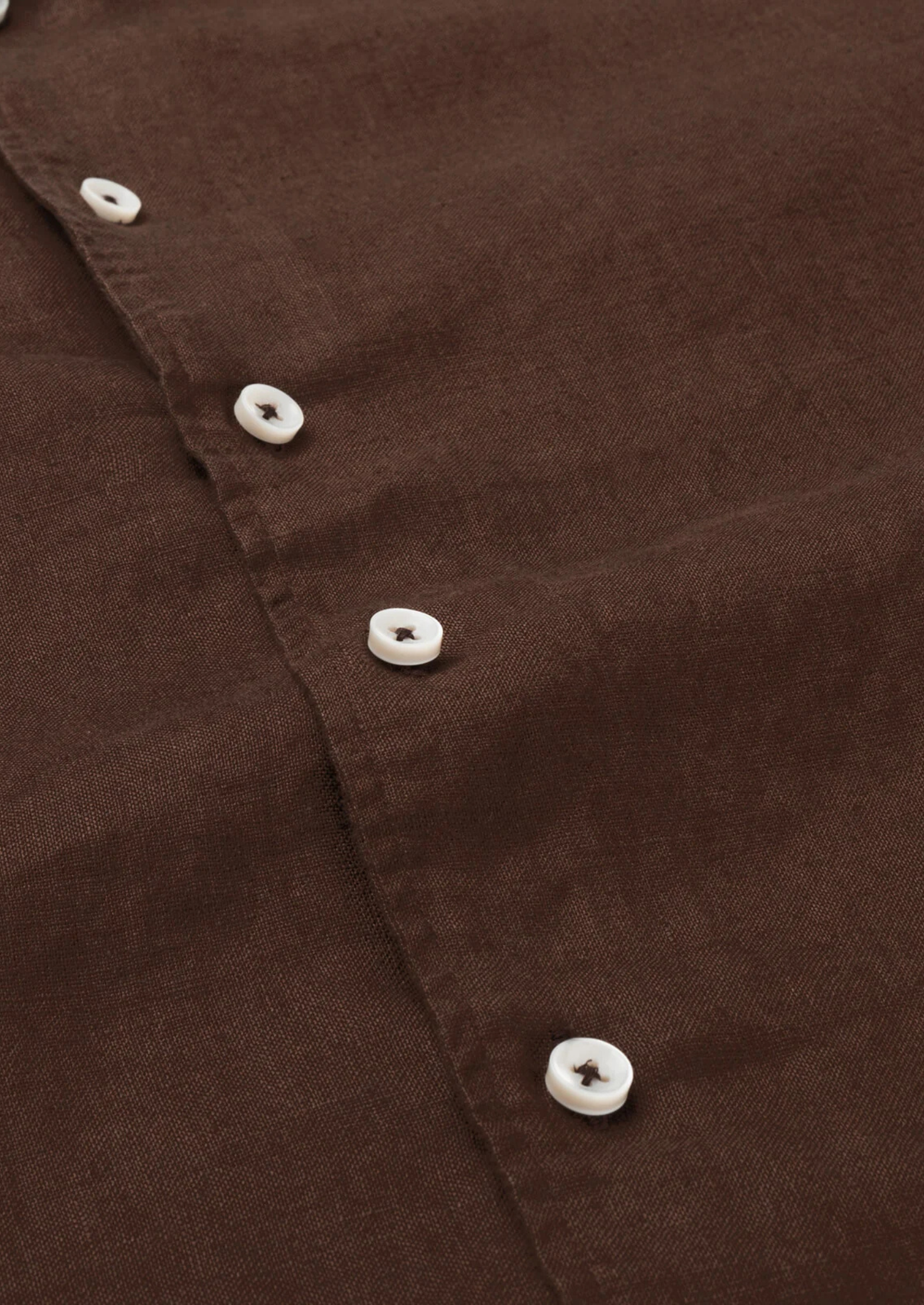 PORTOFINO SEASIDE SHIRT - Castanho escuro
