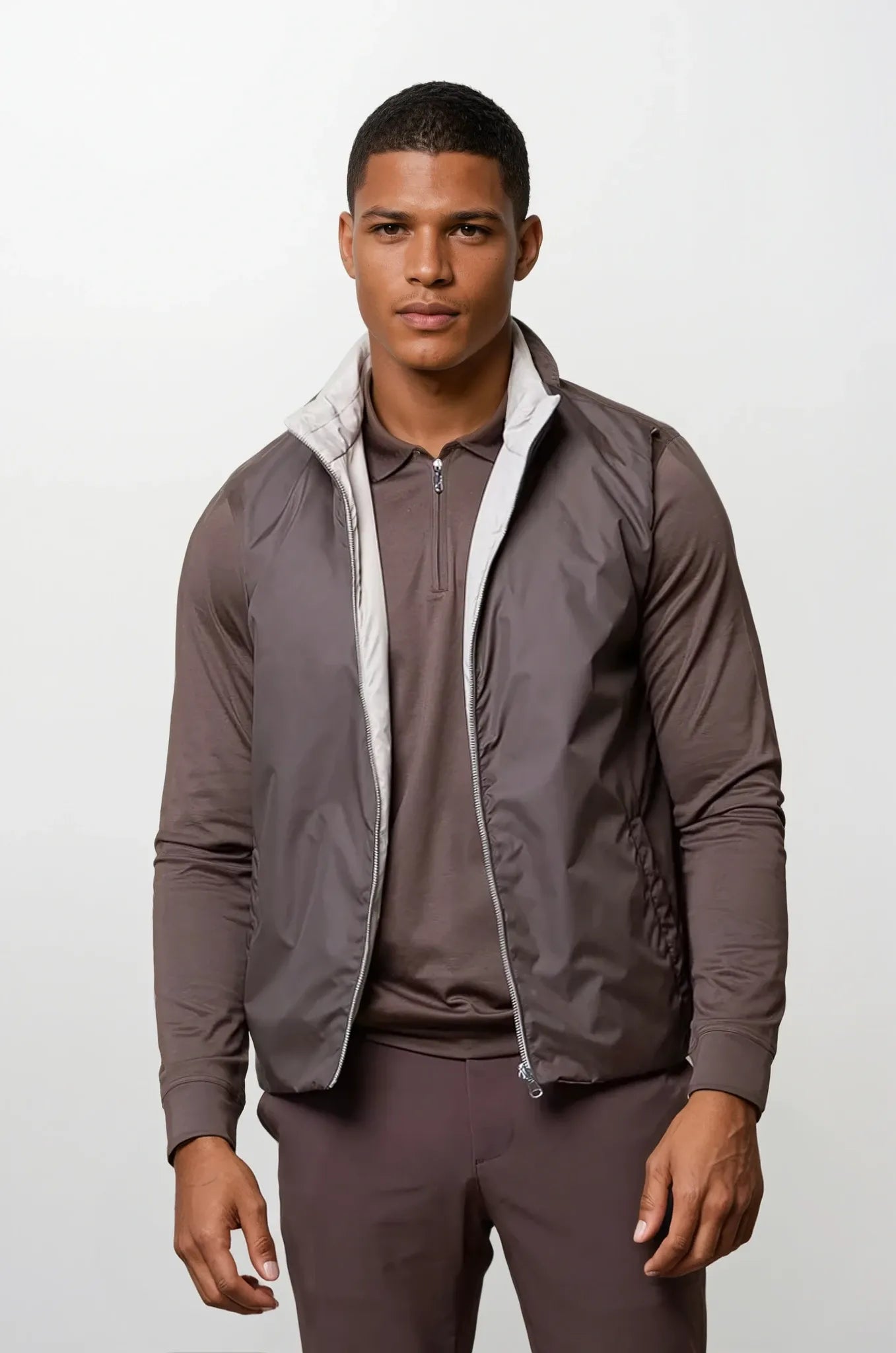 Camisola Ovaro Tweezijdig - Bruin