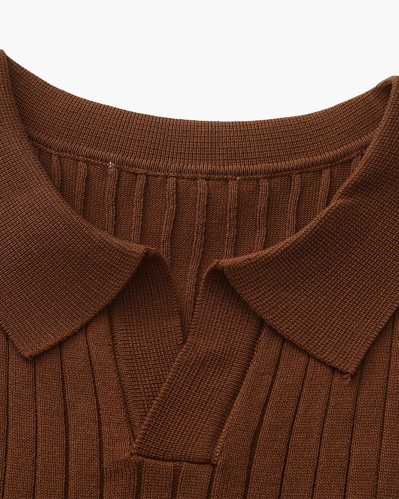 Polo com nervuras Premium