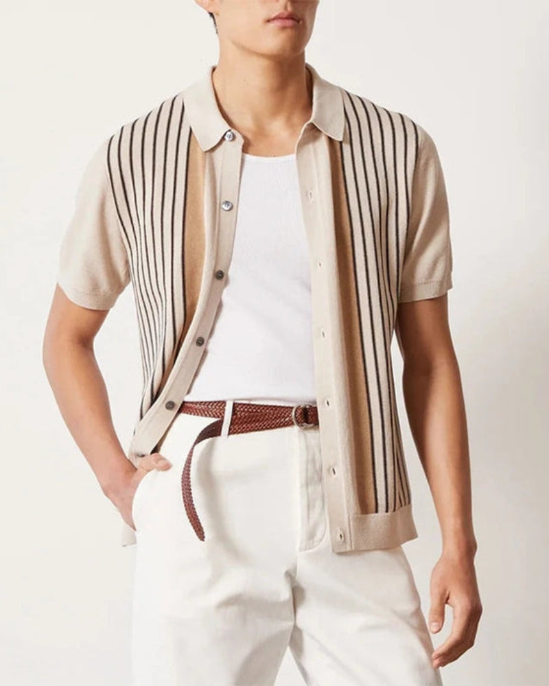 Polo de malha premium