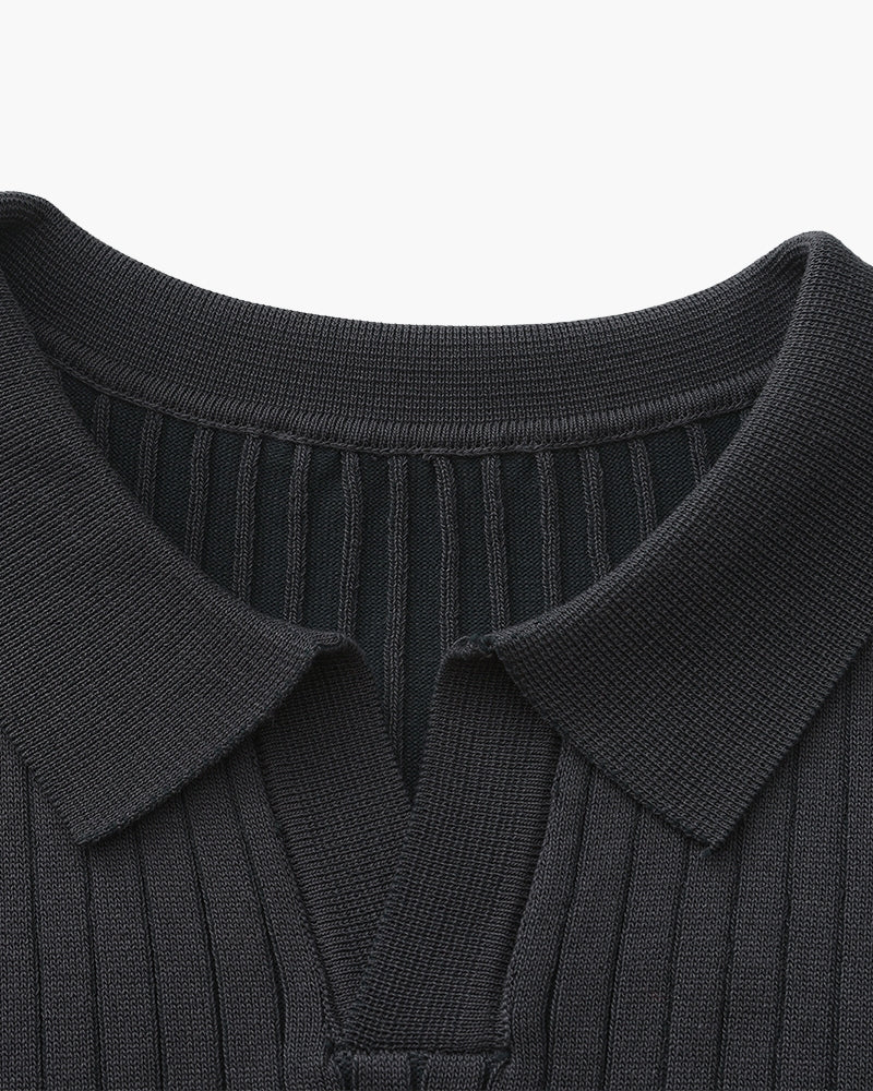 Polo com nervuras Premium