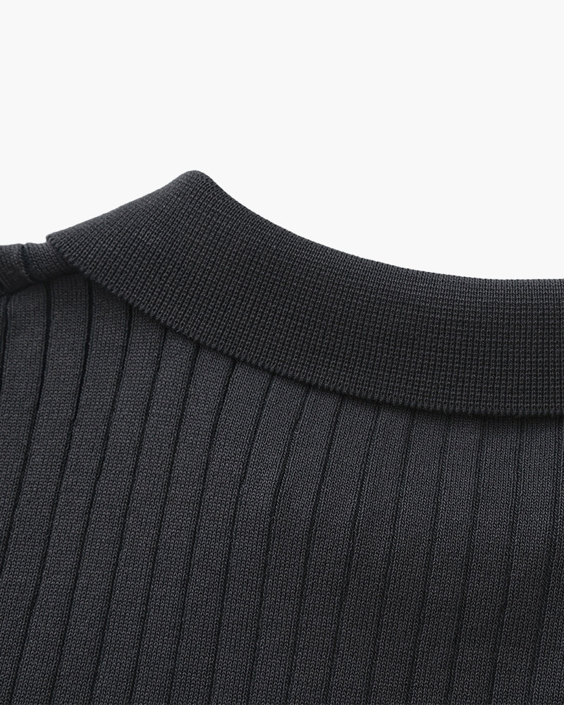 Polo com nervuras Premium