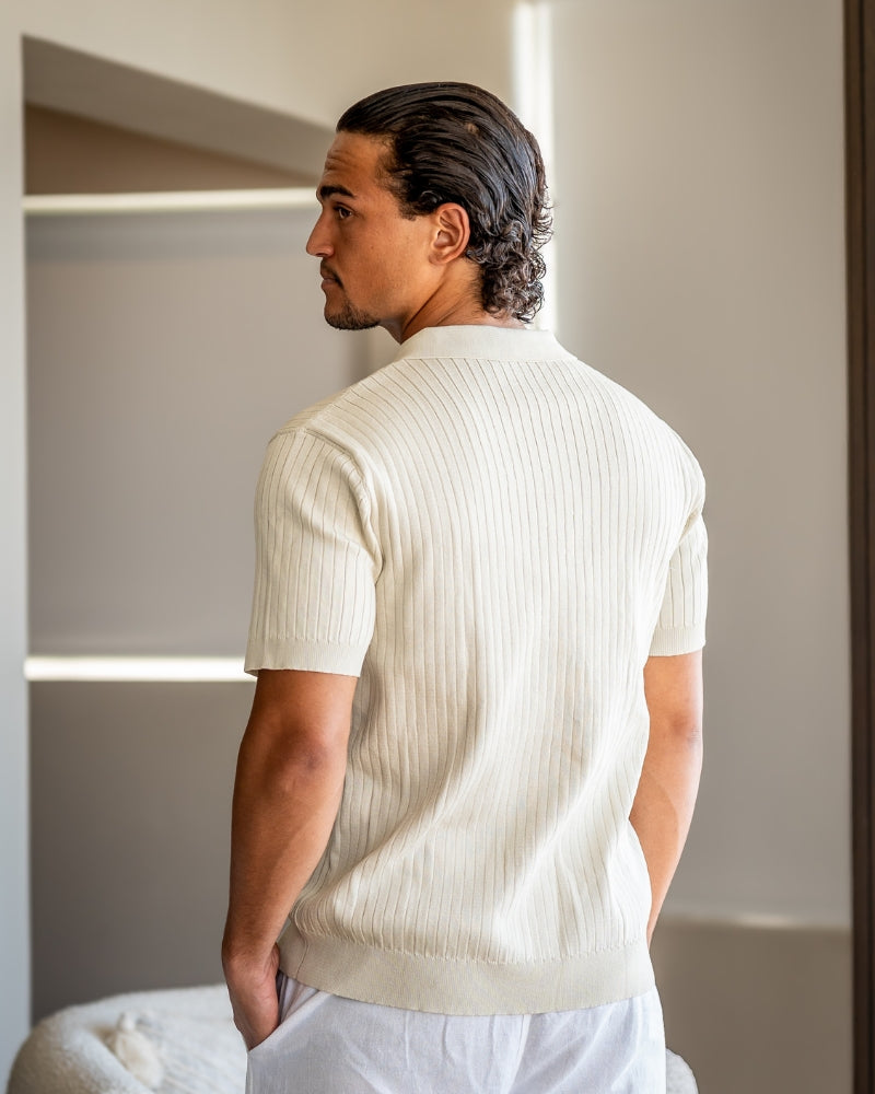 Polo com nervuras Premium