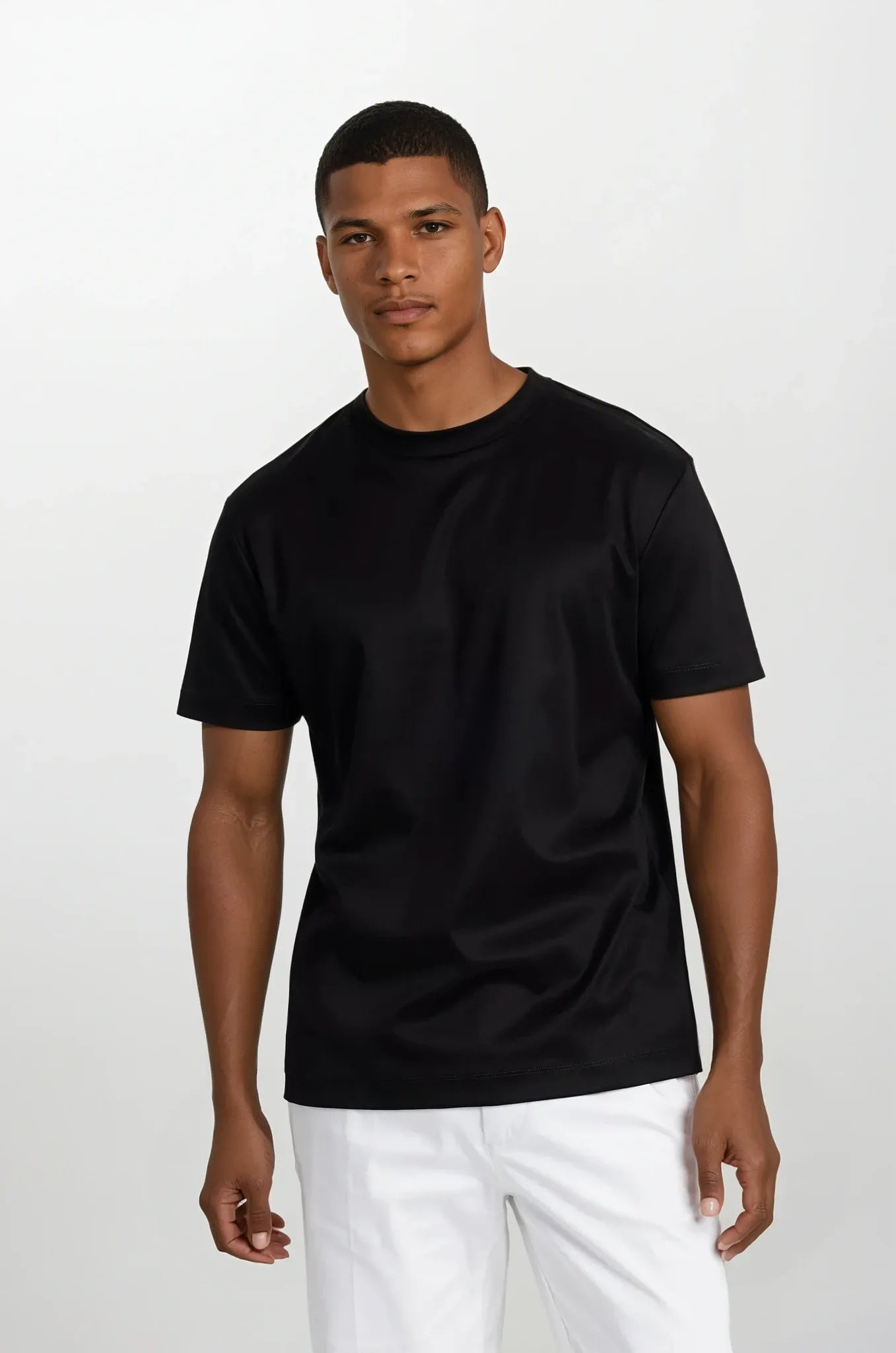 T-shirt Noir Luxe