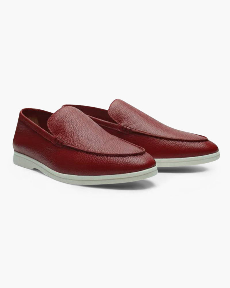 Mocassins em pele de vaca Old Money