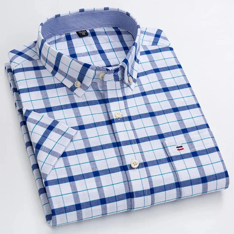 Klyne - Camisa de algodão elegante para homem