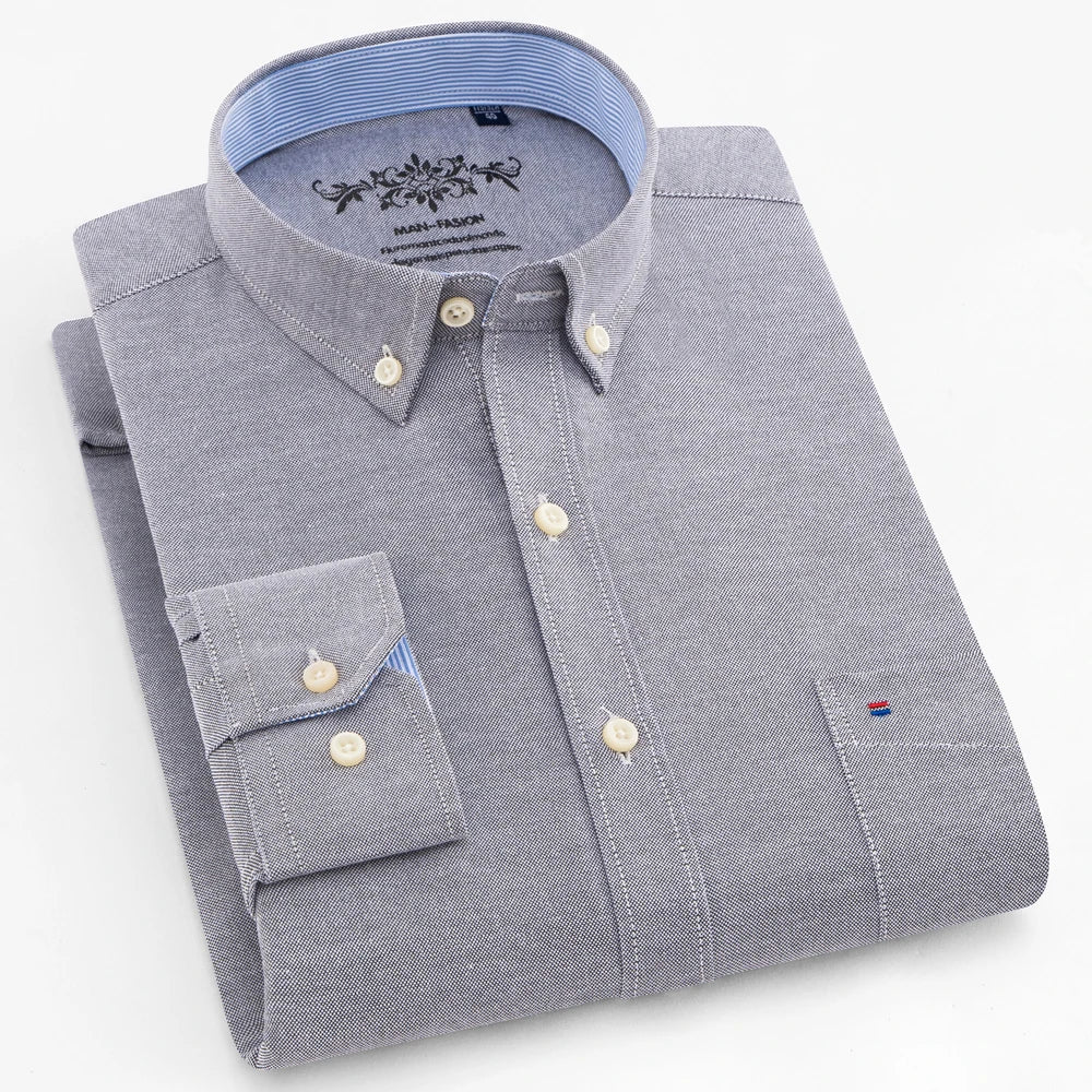 Klyne - Camisa elegante de algodão