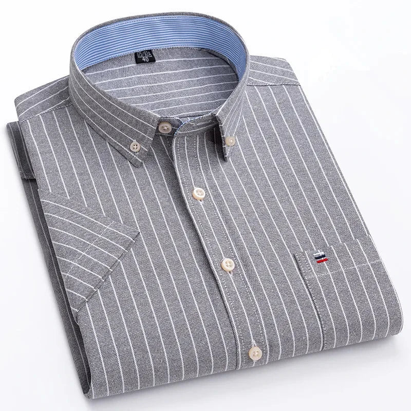 Klyne - Camisa de algodão elegante para homem