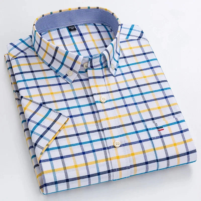 Klyne - Camisa de algodão elegante para homem