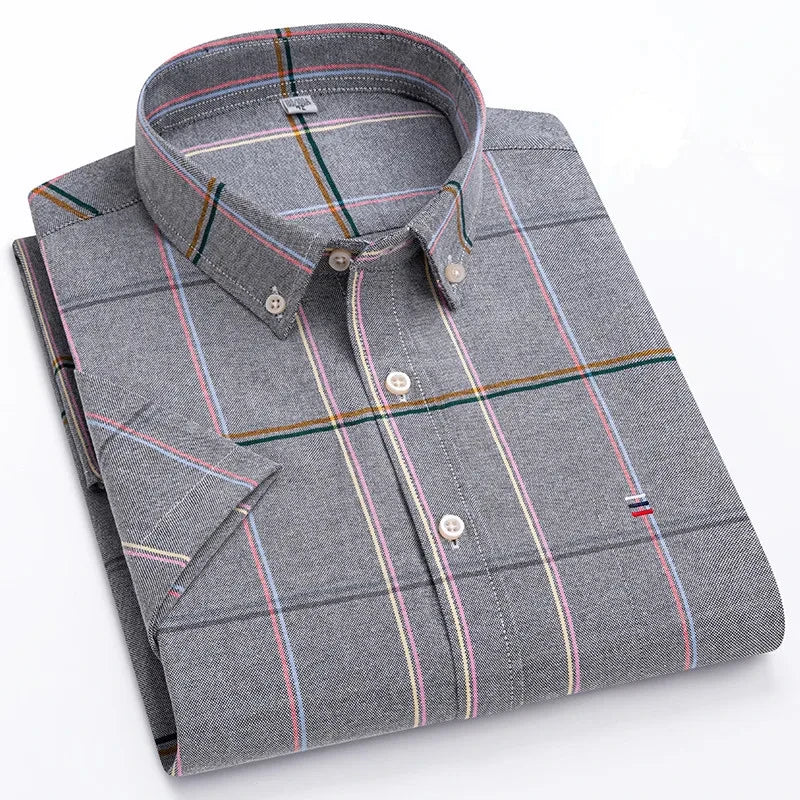 Klyne - Camisa de algodão elegante para homem