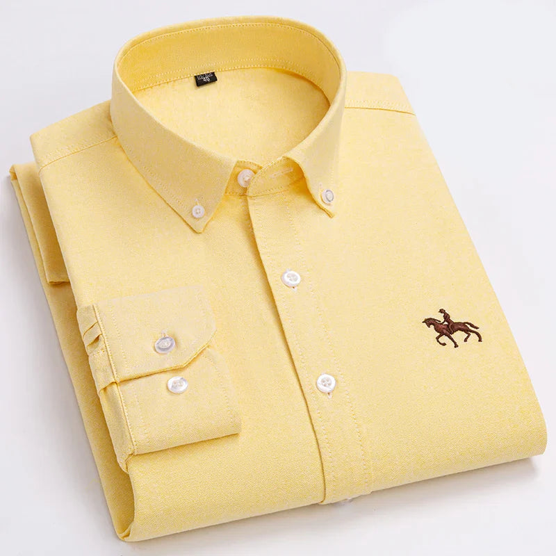 Klyne - Camisa elegante de algodão