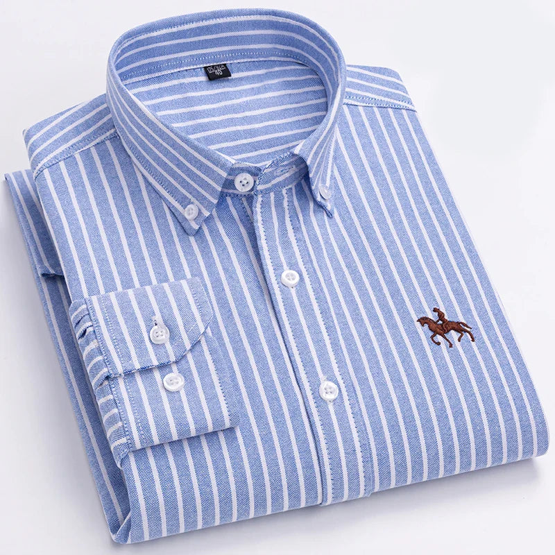 Klyne - Camisa elegante de algodão