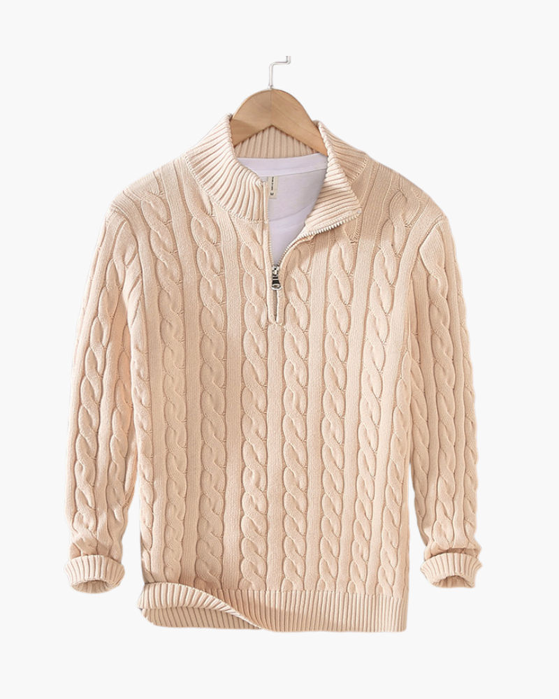 Camisola Verbier com meio fecho