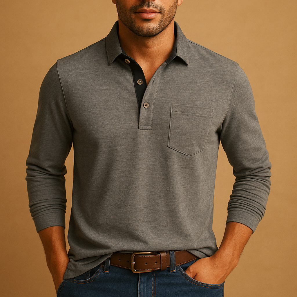 Katoenen casual overhemd para mulheres com borstzak | Milão