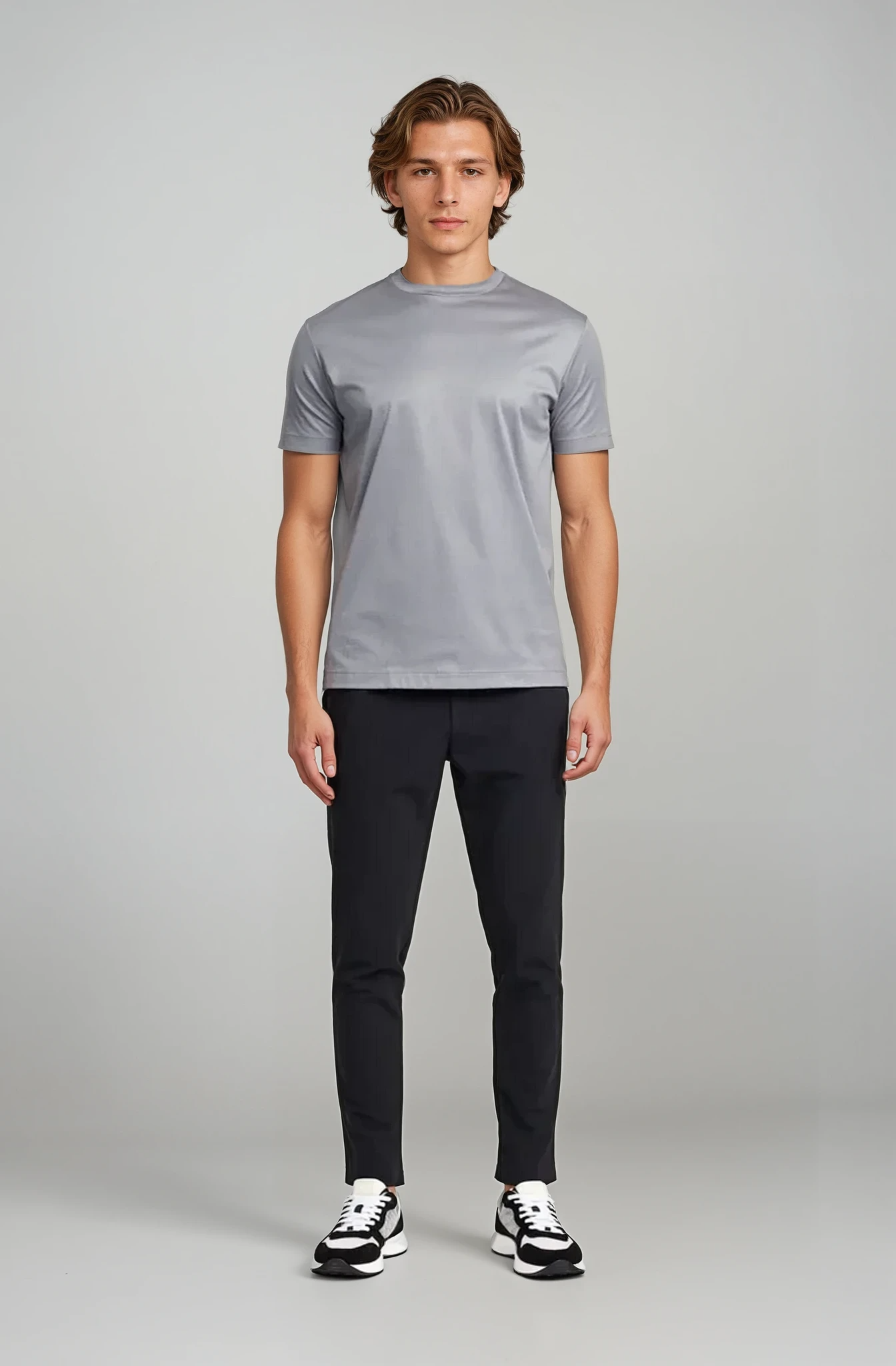 T-shirt Silver Mist