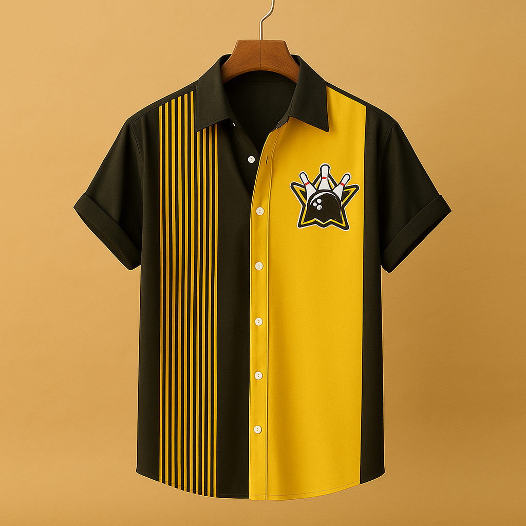 Camisola com estampado retro para homem | Gravatas