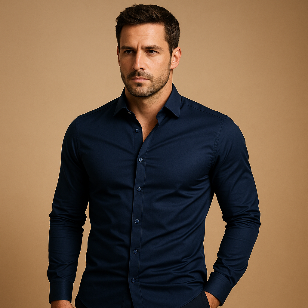 Calças de ganga de corte justo e com abertura de cama para homem | Joris